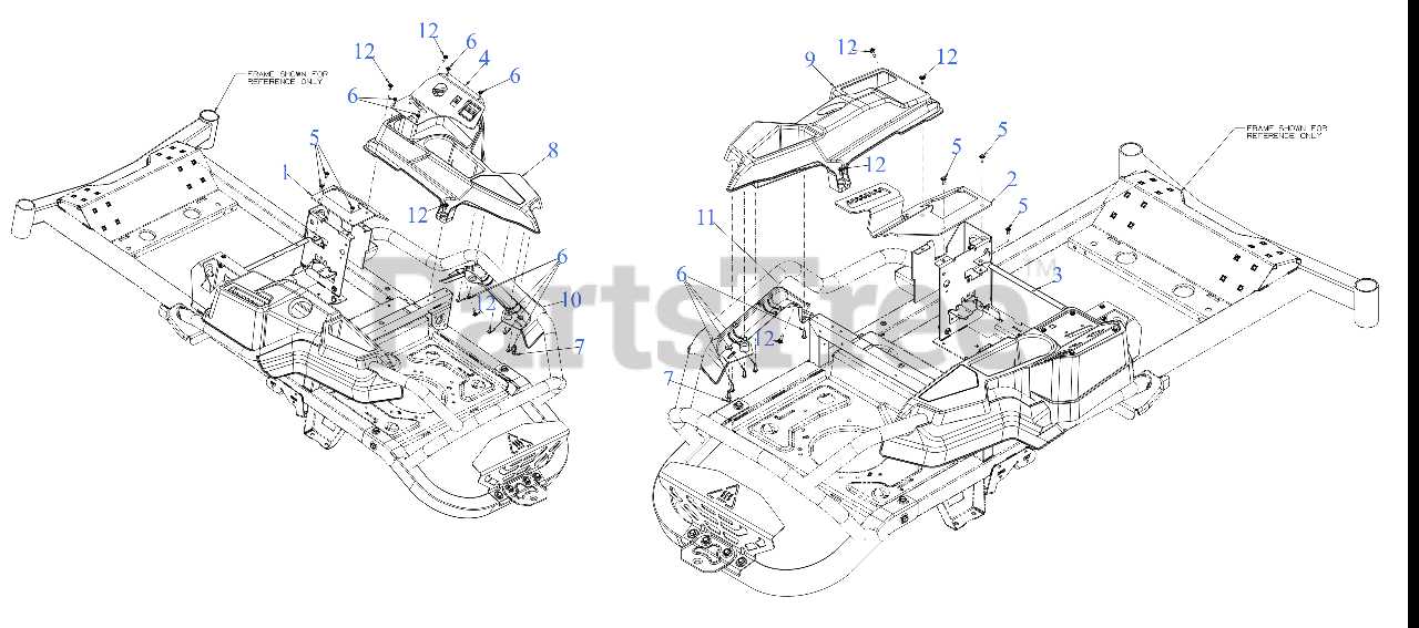 troy bilt mustang 42 parts diagram