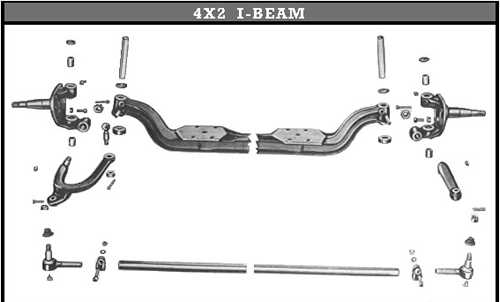 truck axle parts diagram