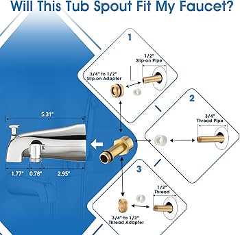 tub spout parts diagram