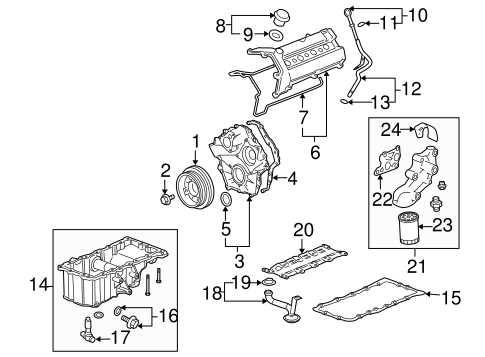 v8 engine parts diagram