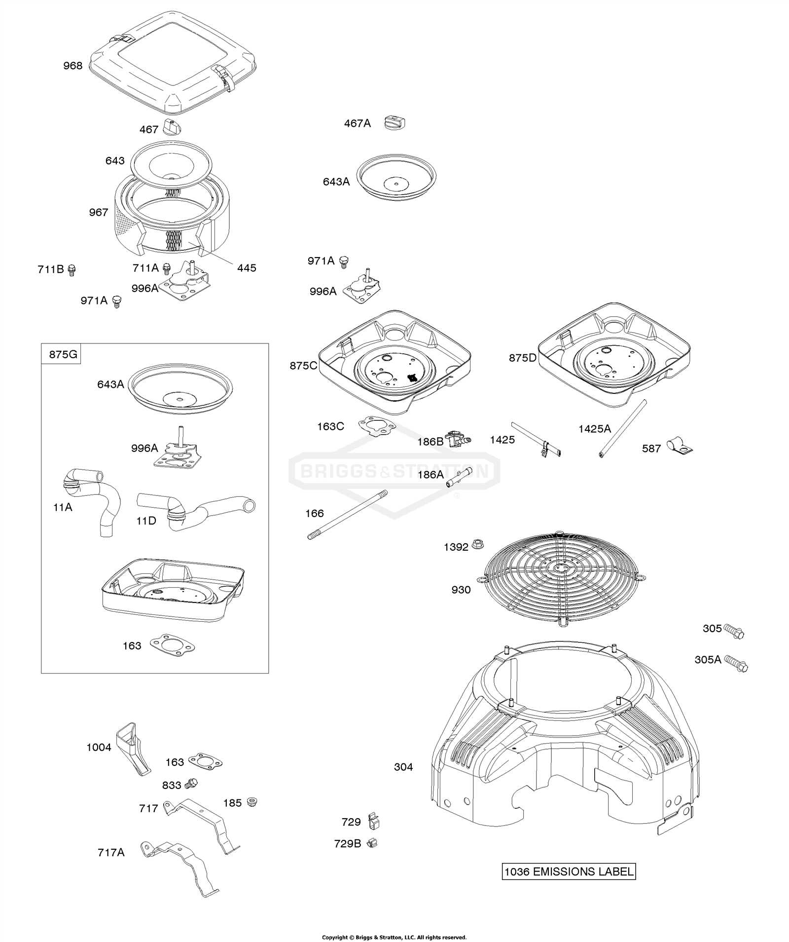 vanguard 16 hp v twin parts diagram