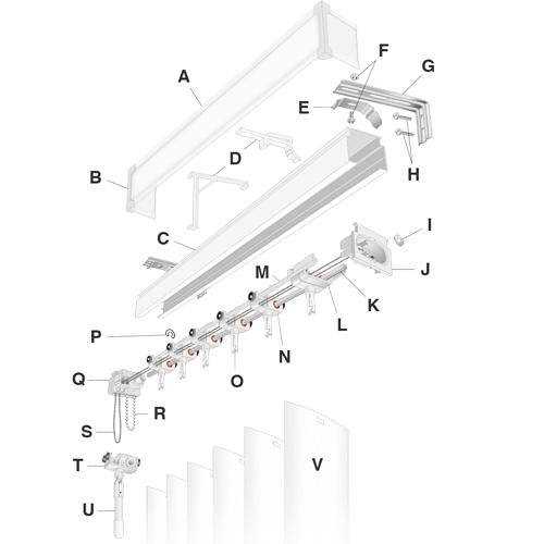 venetian blind parts diagram