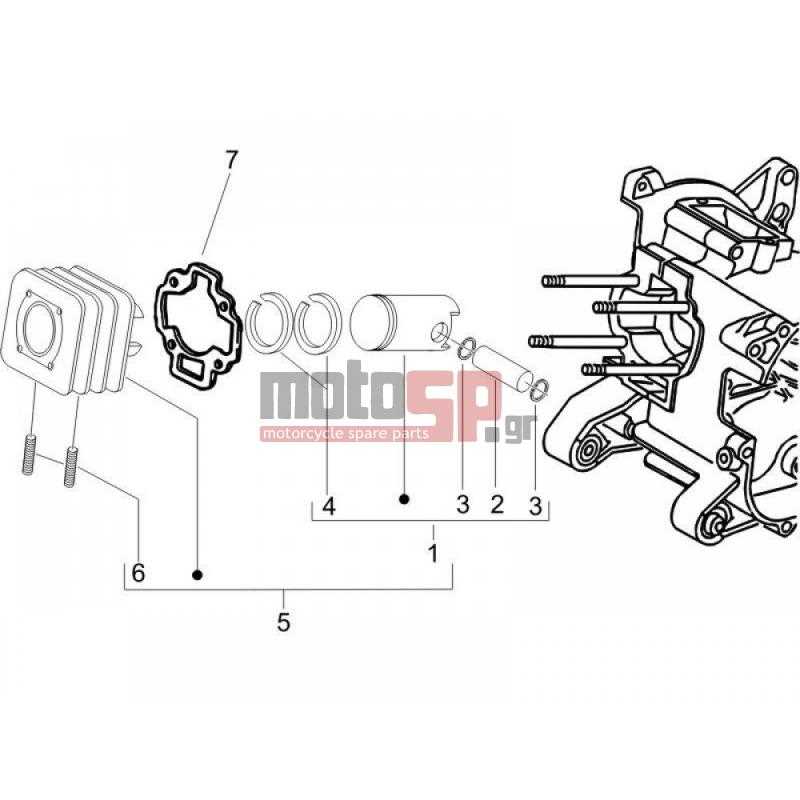 vespa lx 50 parts diagram