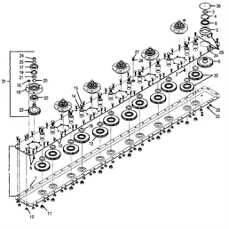 vicon disc mower parts diagram