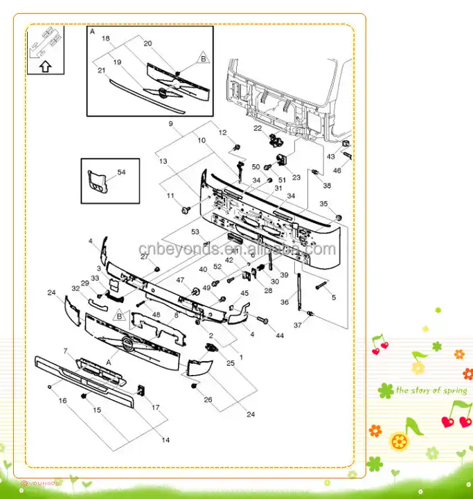 volvo vnl parts diagram