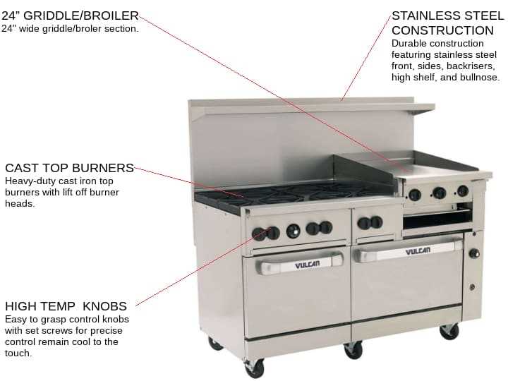 vulcan range parts diagram