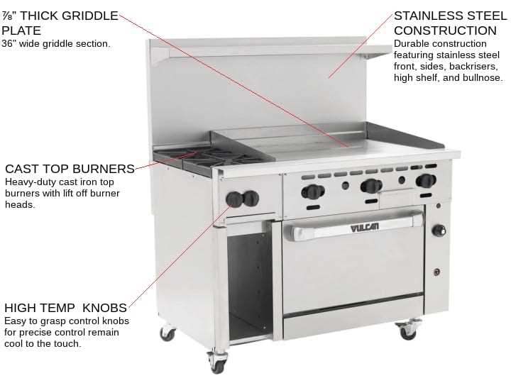 vulcan range parts diagram