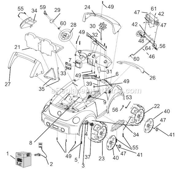 vw new beetle parts diagram