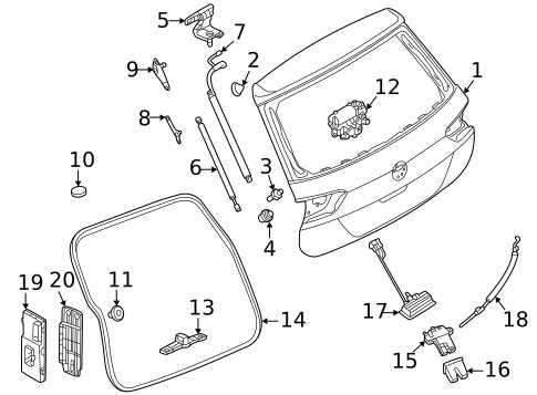 vw tiguan parts diagram