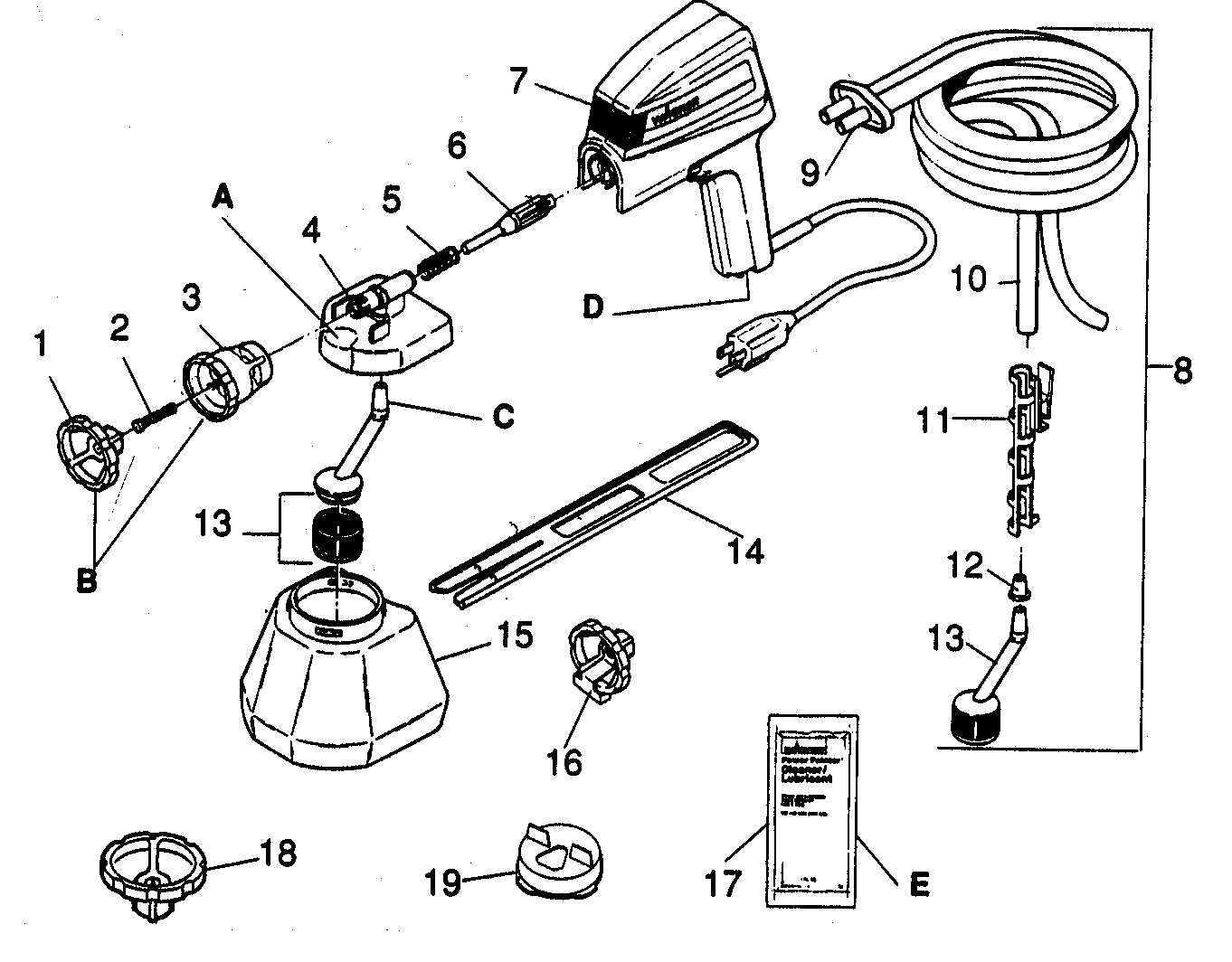 wagner paint crew parts diagram