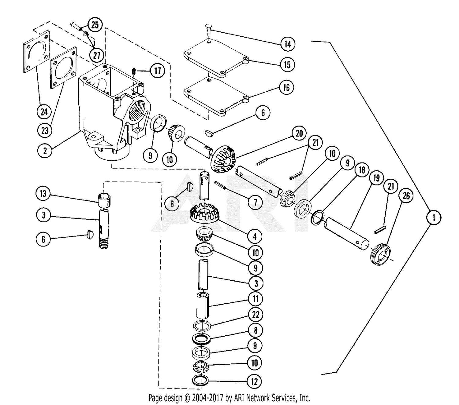 walker mtghs parts diagram