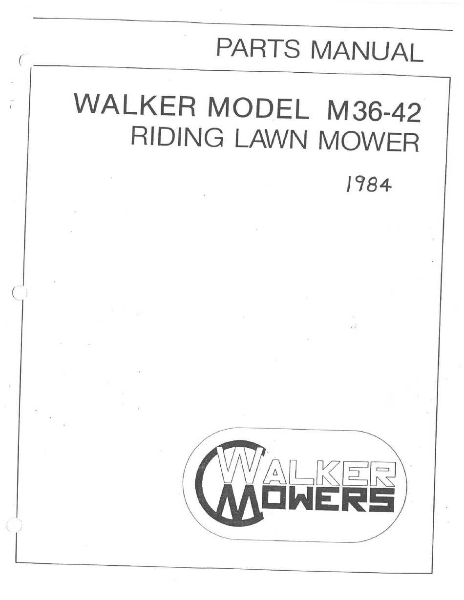 walker mtghs parts diagram