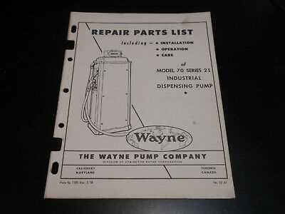 wayne fuel dispenser parts diagram