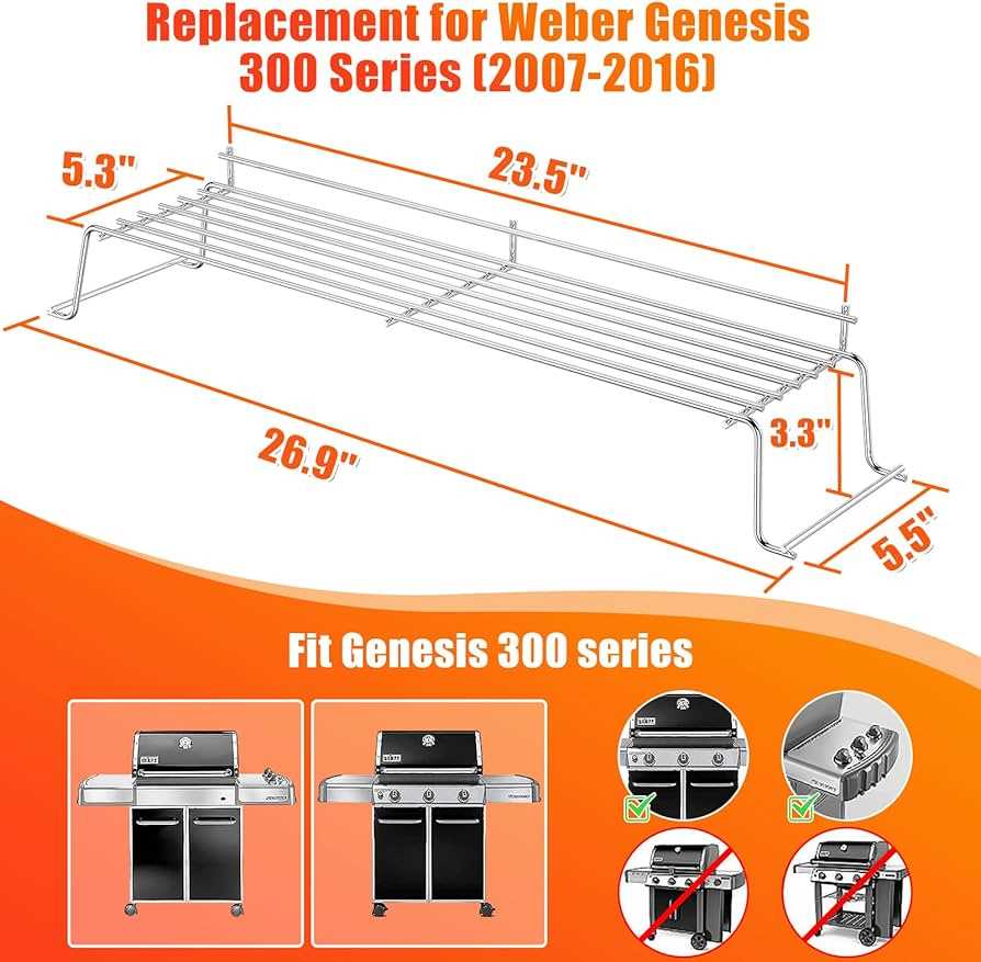 weber genesis e 320 parts diagram