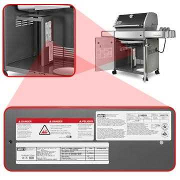 weber genesis e 320 parts diagram