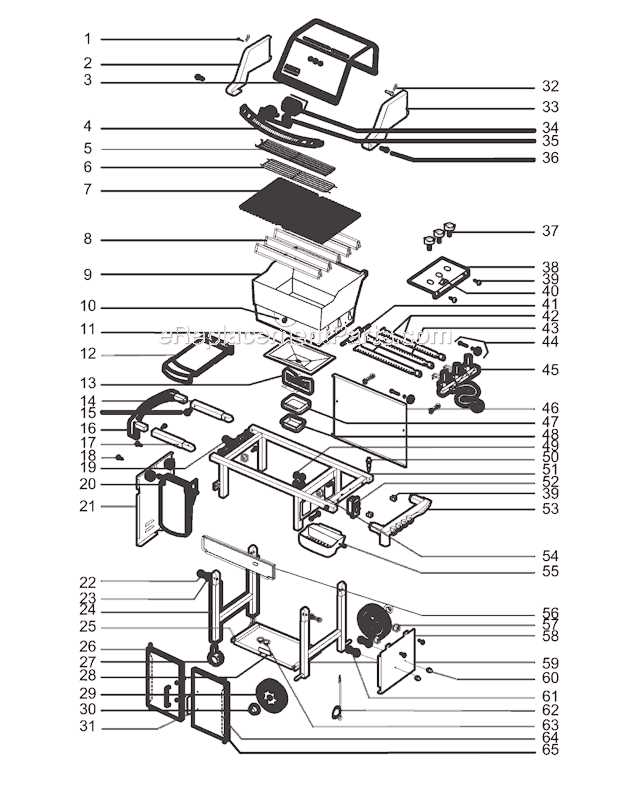 weber gs4 parts diagram