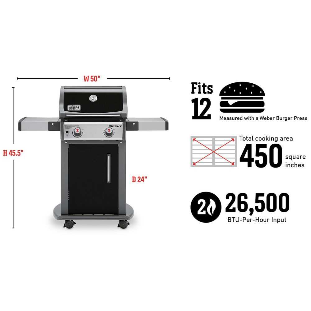 weber spirit 210 parts diagram