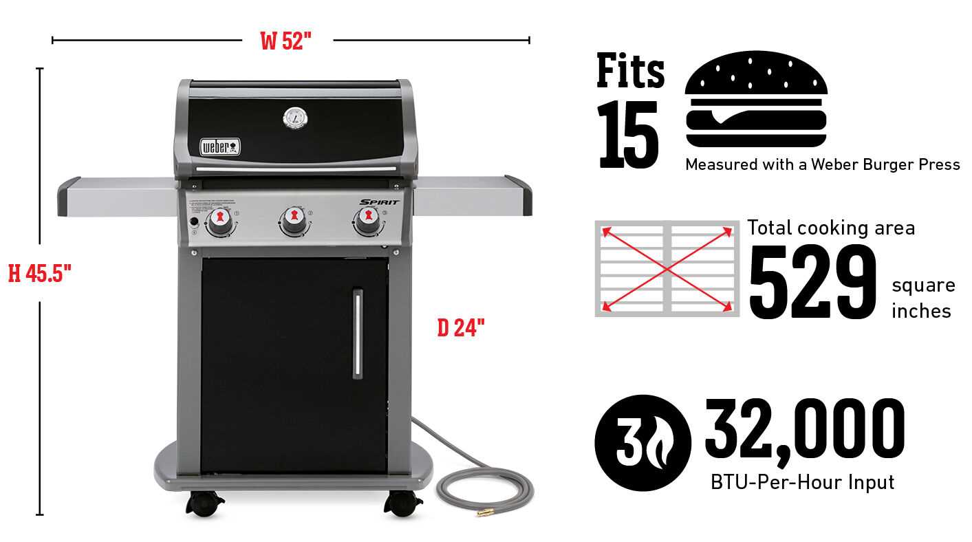 weber spirit e310 parts diagram