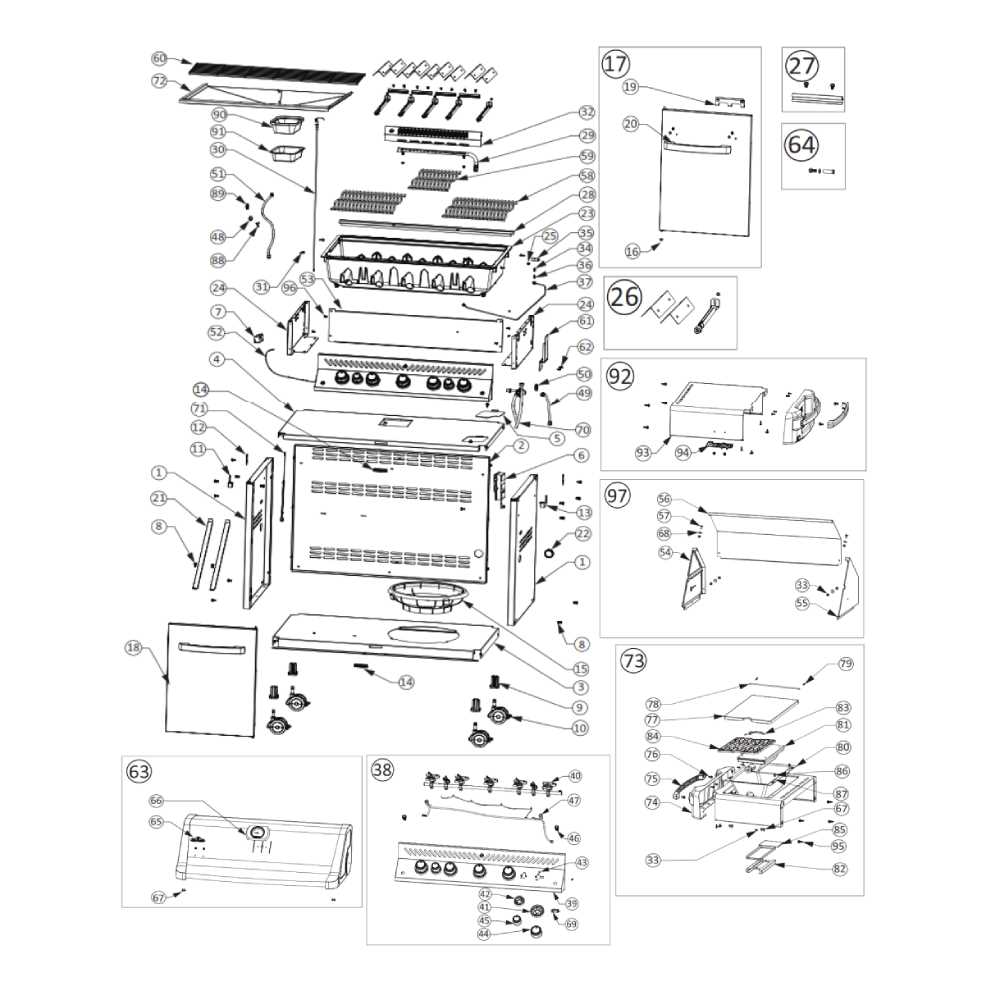 whirlpool gas range parts diagram