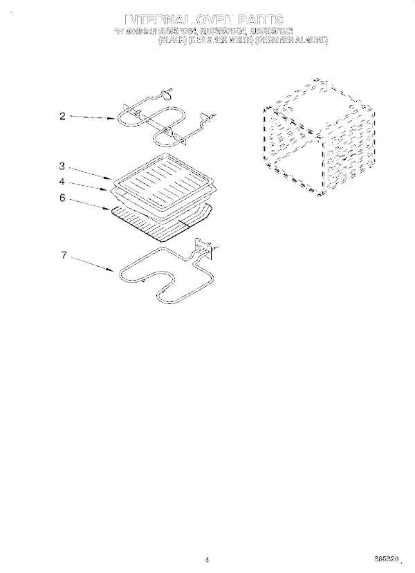 whirlpool oven parts diagram