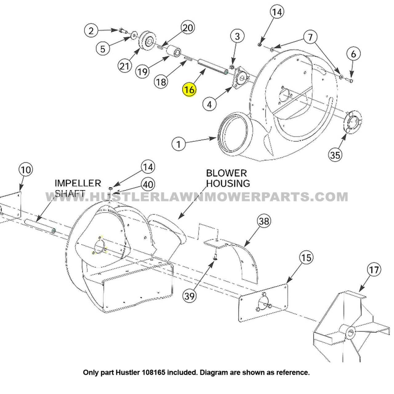 white snowblower parts diagram