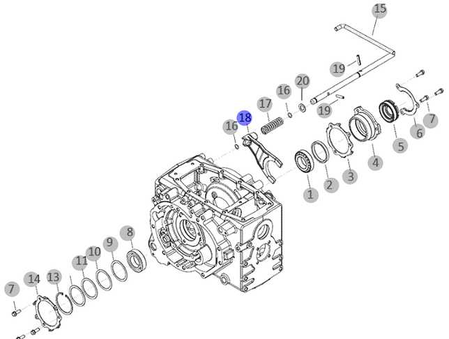 white tractor parts diagram