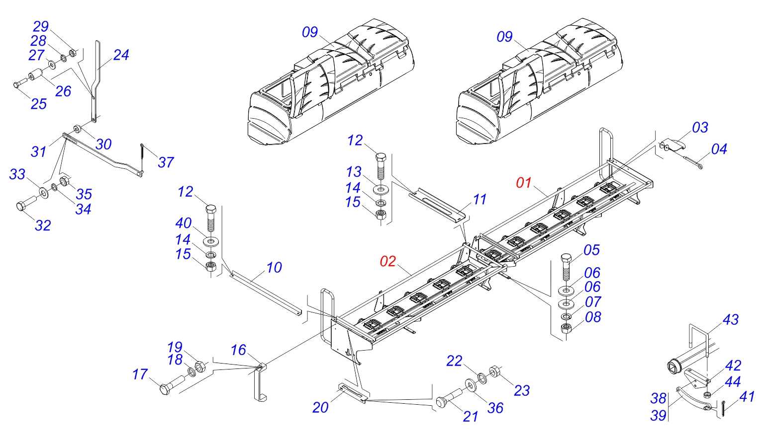 wilson grain trailer parts diagram