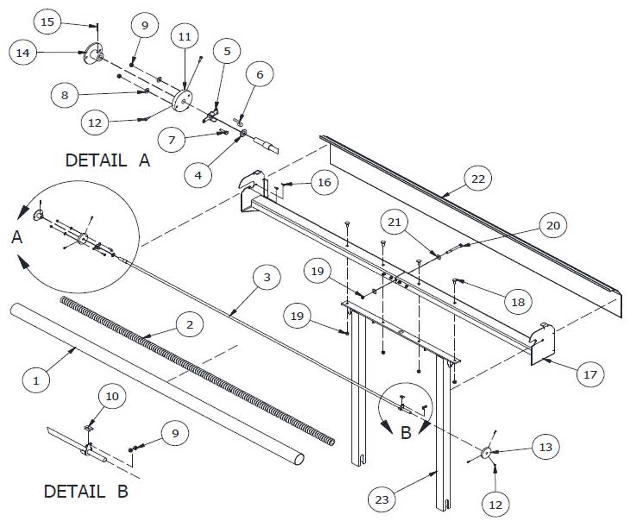 wilson pacesetter parts diagram