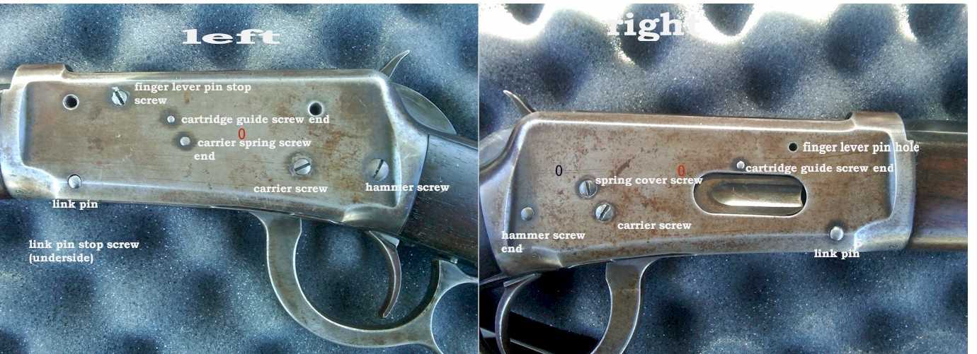 winchester model 94 pre 64 parts diagram