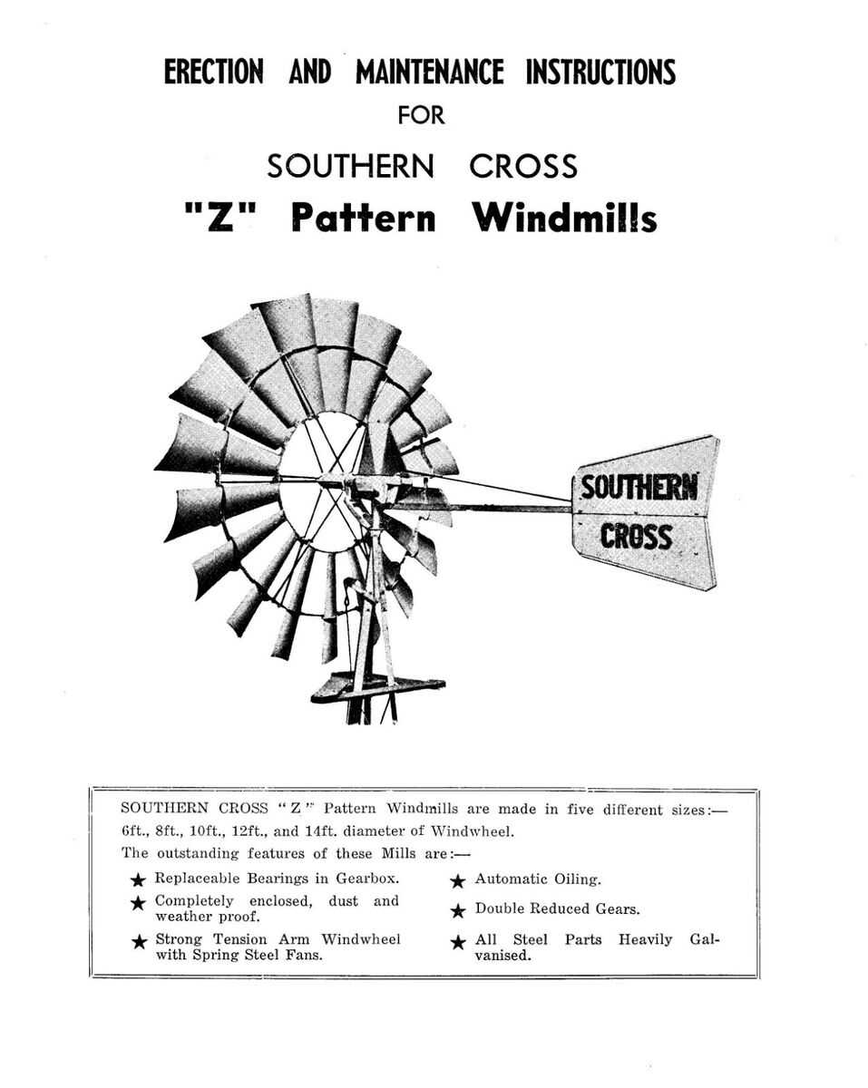 windmill parts diagram