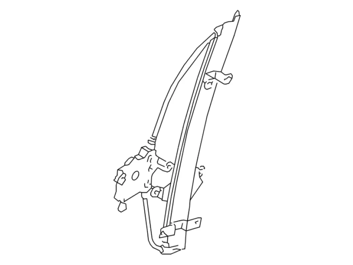 window regulator parts diagram