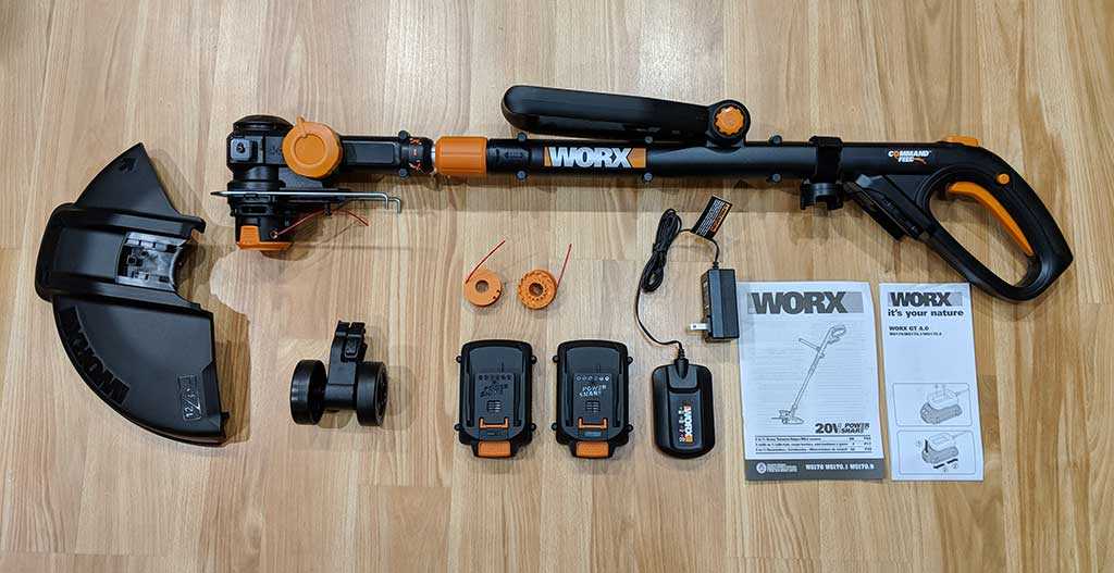 worx trimmer parts diagram