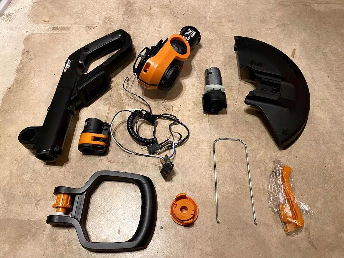 worx trimmer parts diagram