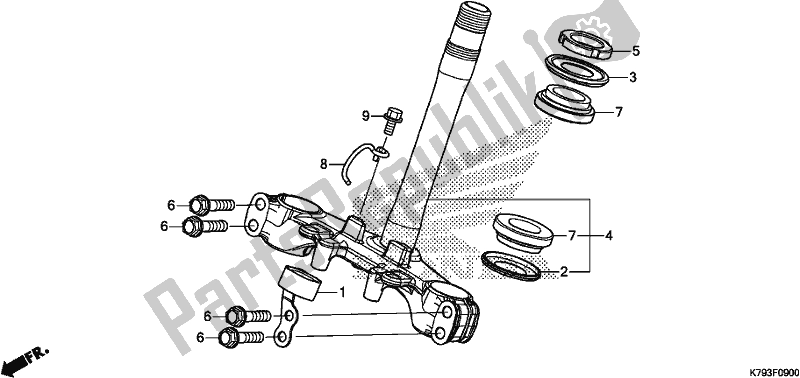 xr400 parts diagram