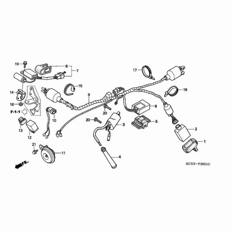 xr400 parts diagram