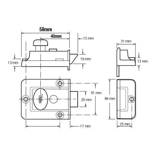 yale door lock parts diagram