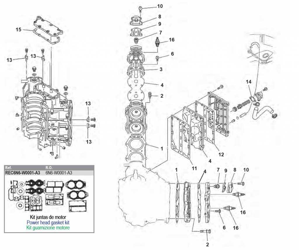 yamaha 70 hp outboard parts diagram