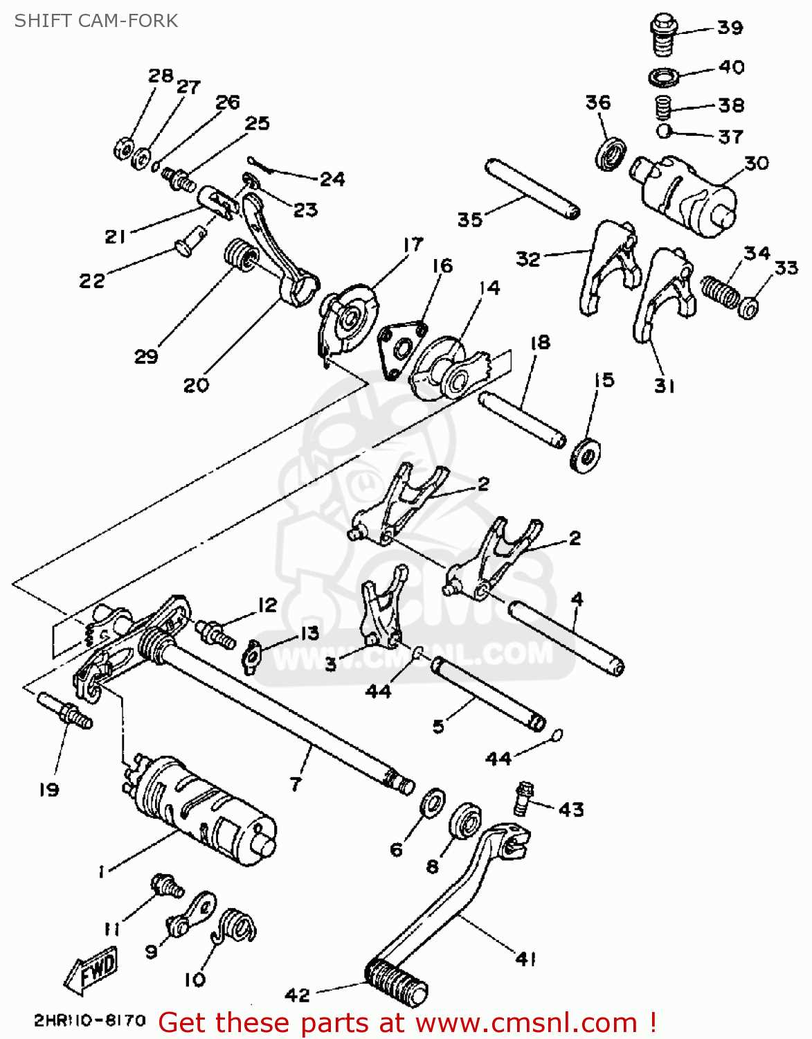 yamaha big bear 400 parts diagram