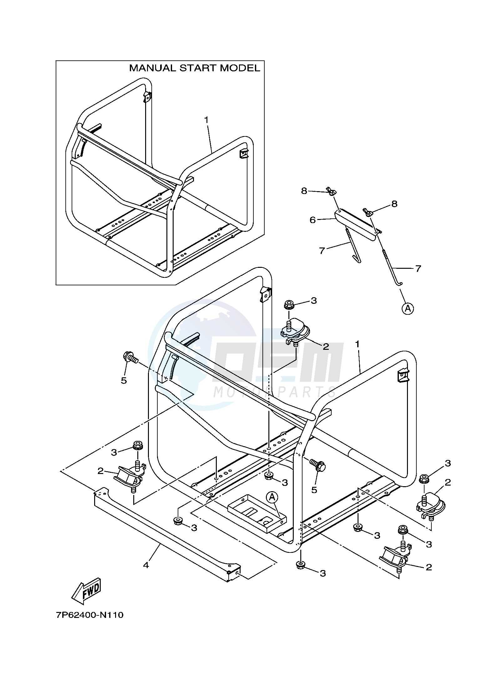 yamaha generator parts diagram