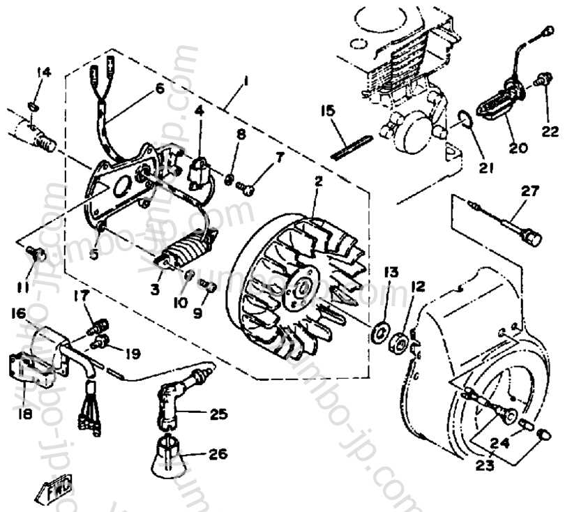 yamaha generator parts diagram