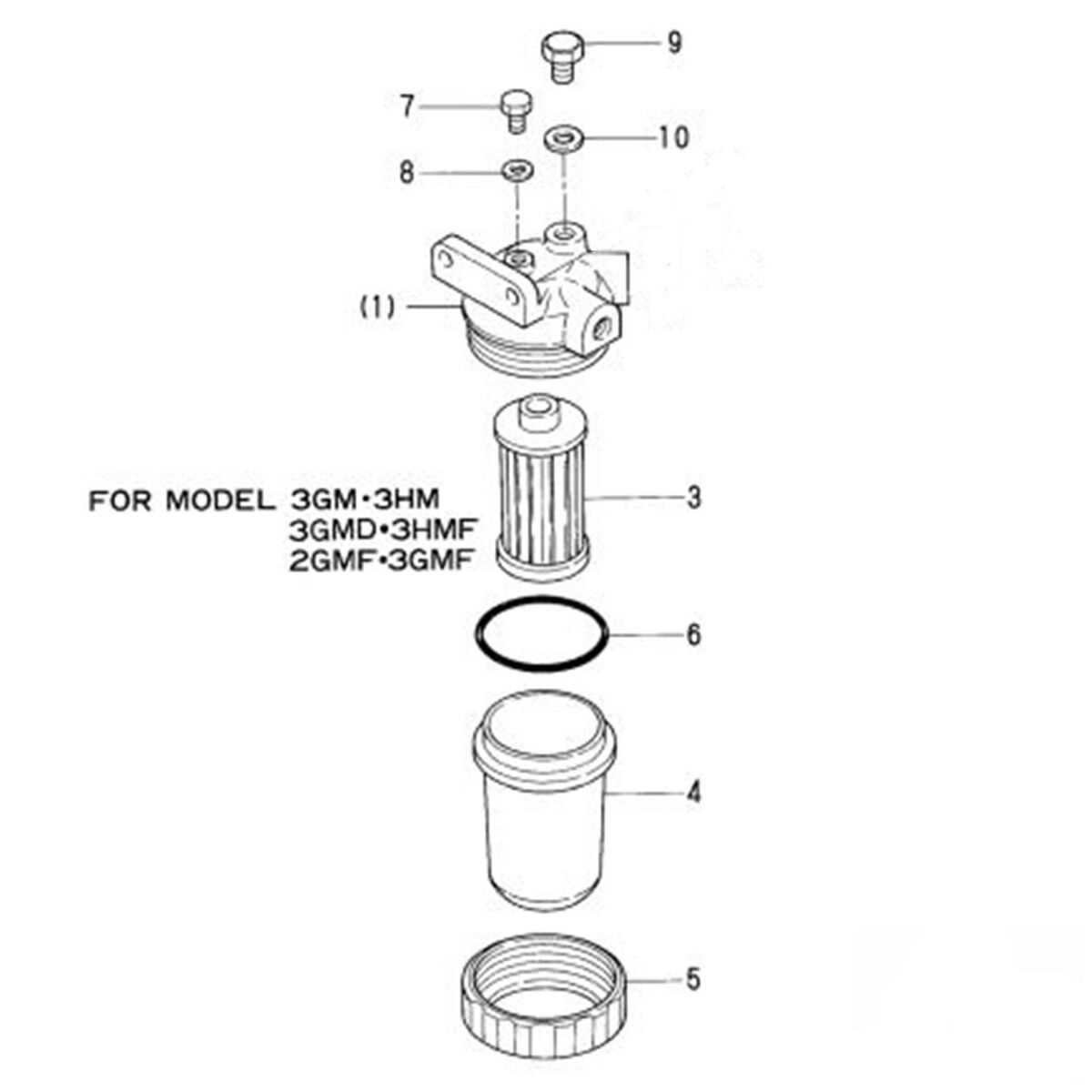 yanmar 2gm parts diagram