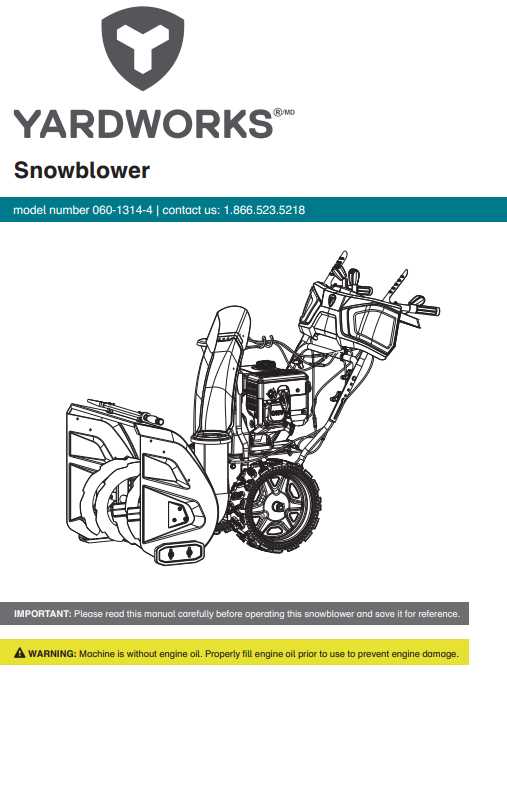 yard king snowblower parts diagram