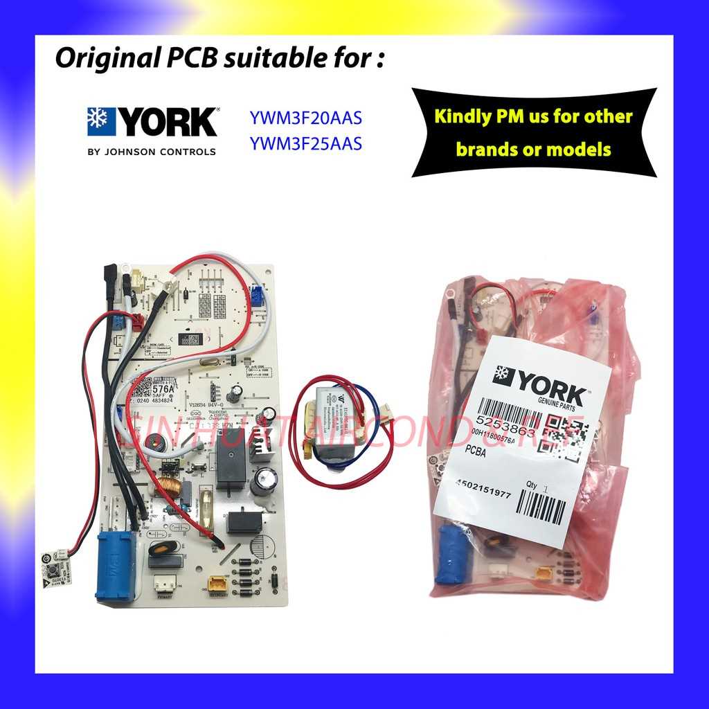 york air conditioner parts diagram