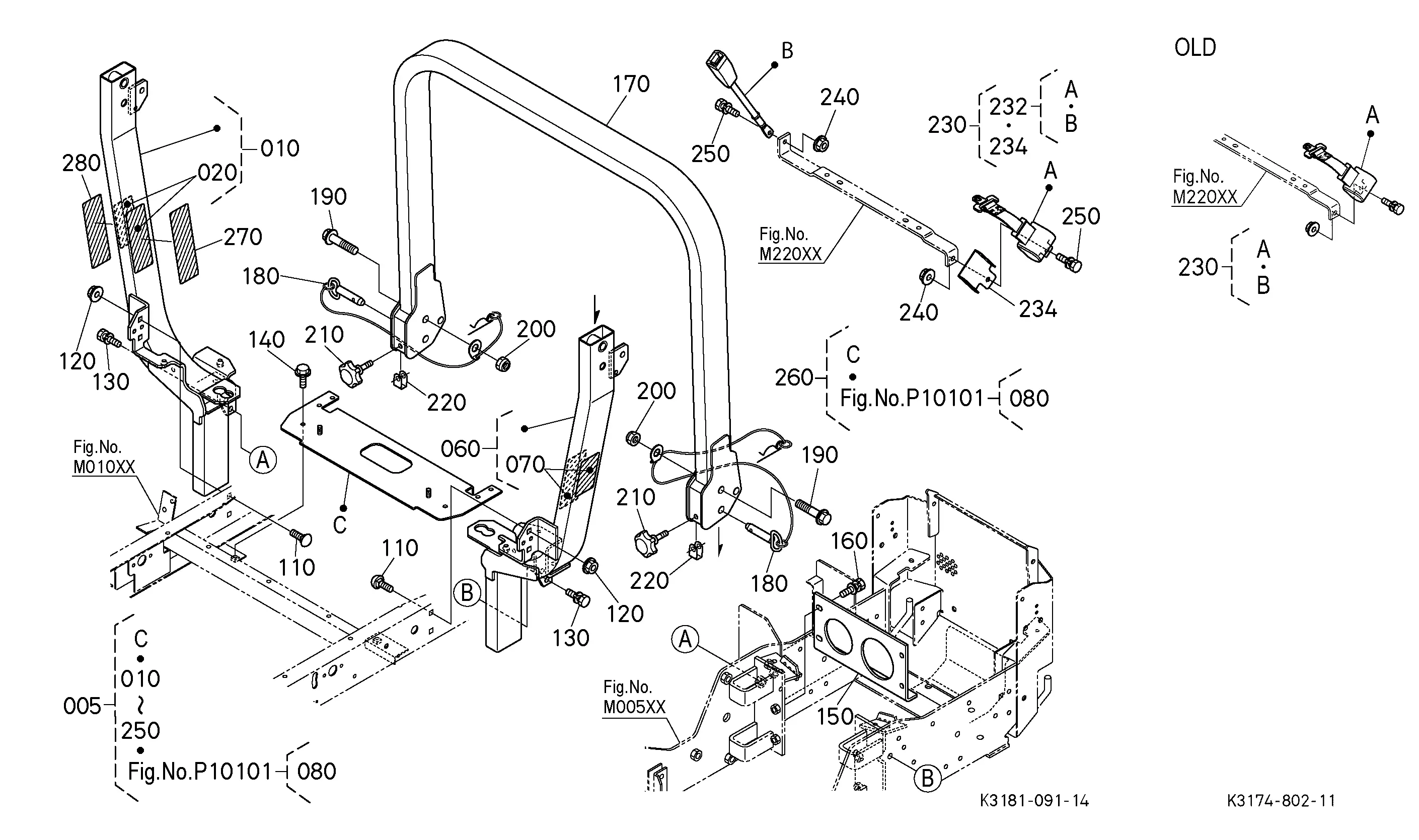 zd331 parts diagram