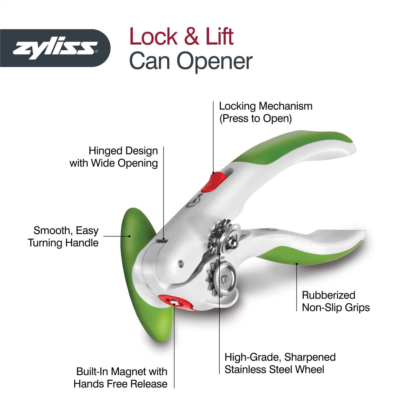 zyliss can opener parts diagram