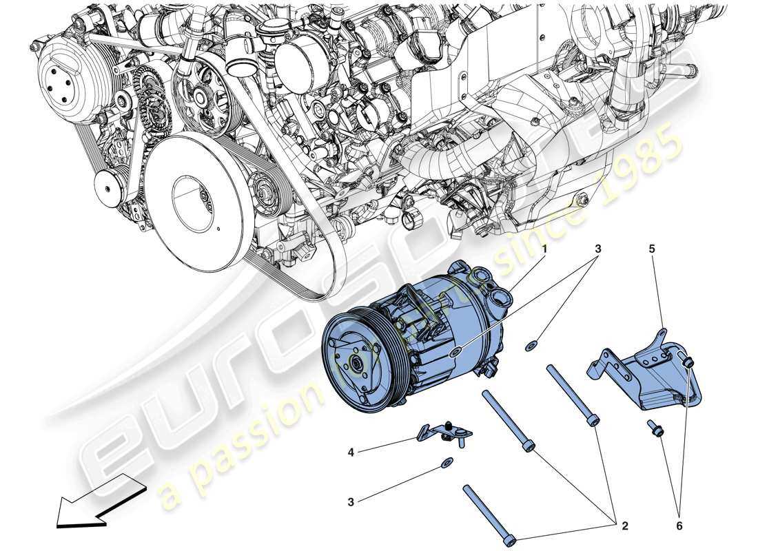 a c compressor parts diagram