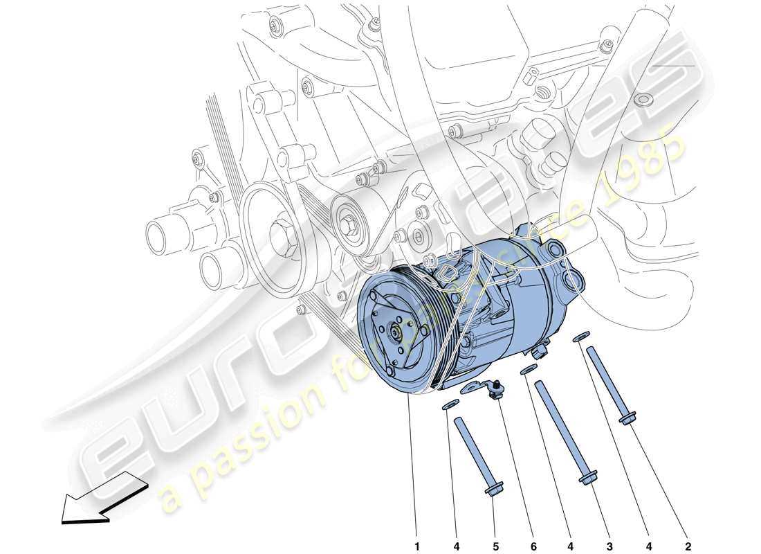 a c compressor parts diagram