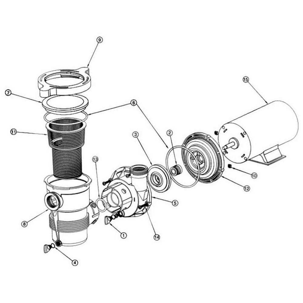 a.o. smith pool pump motor parts diagram