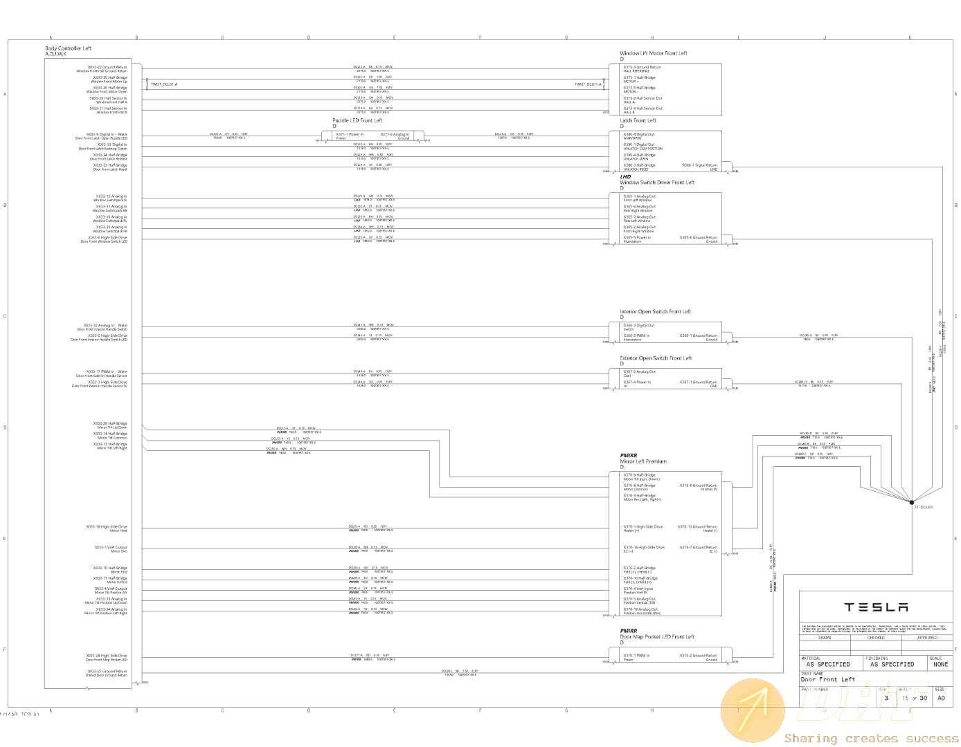 tesla model x parts diagram