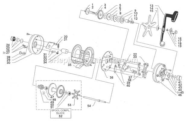 abu garcia 6500 parts diagram